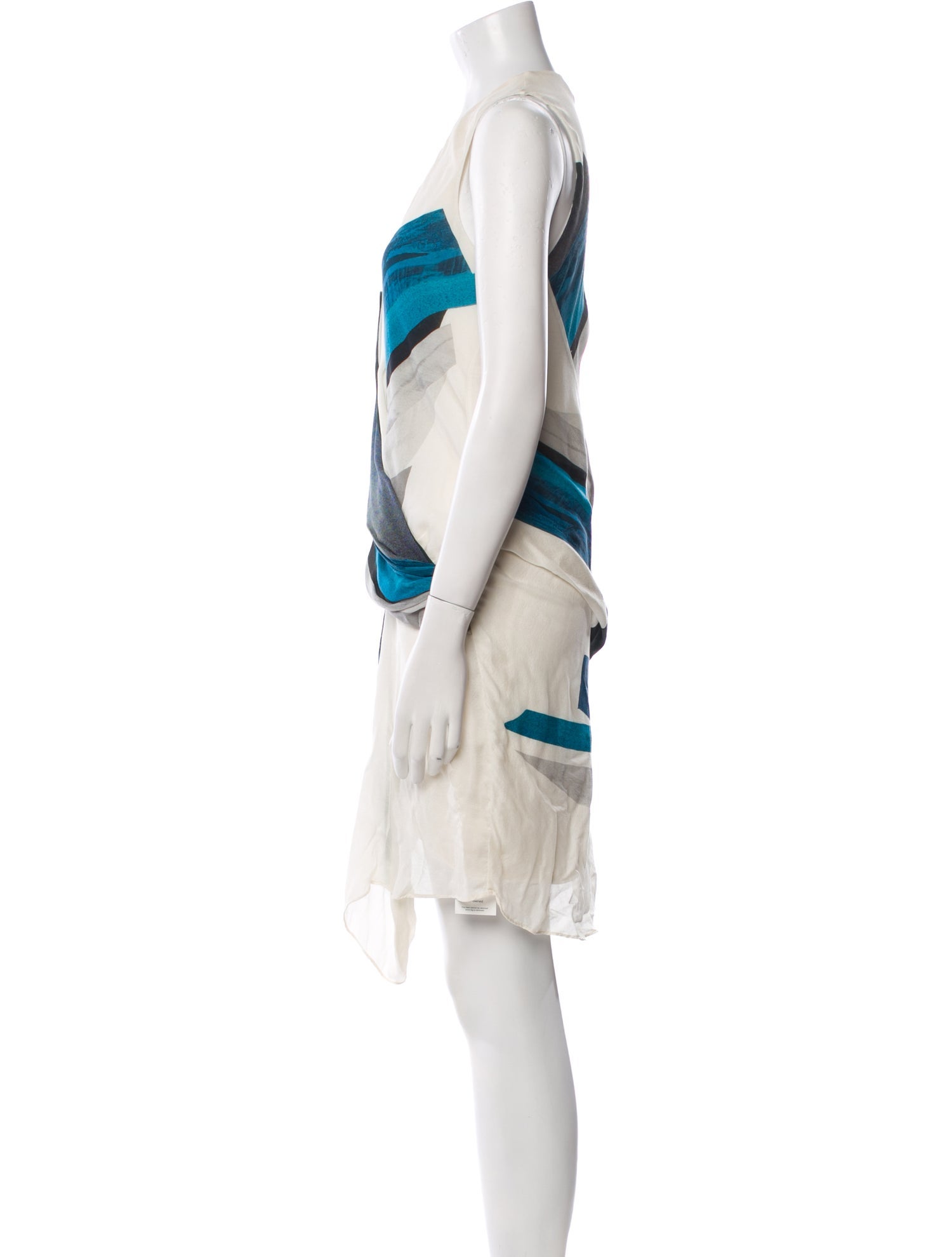 Helmut Lang Silk Knee-Length Dress