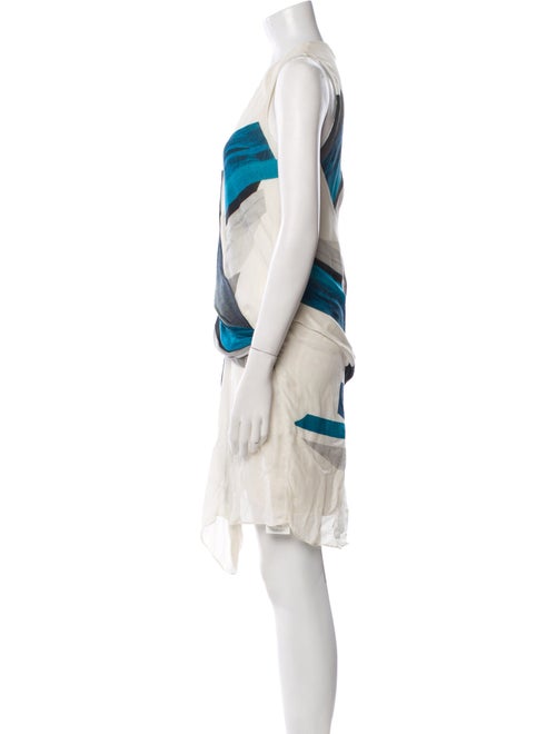 Helmut Lang Silk Knee-Length Dress