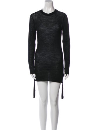 Helmut Lang Wool Crew Neck Sweater