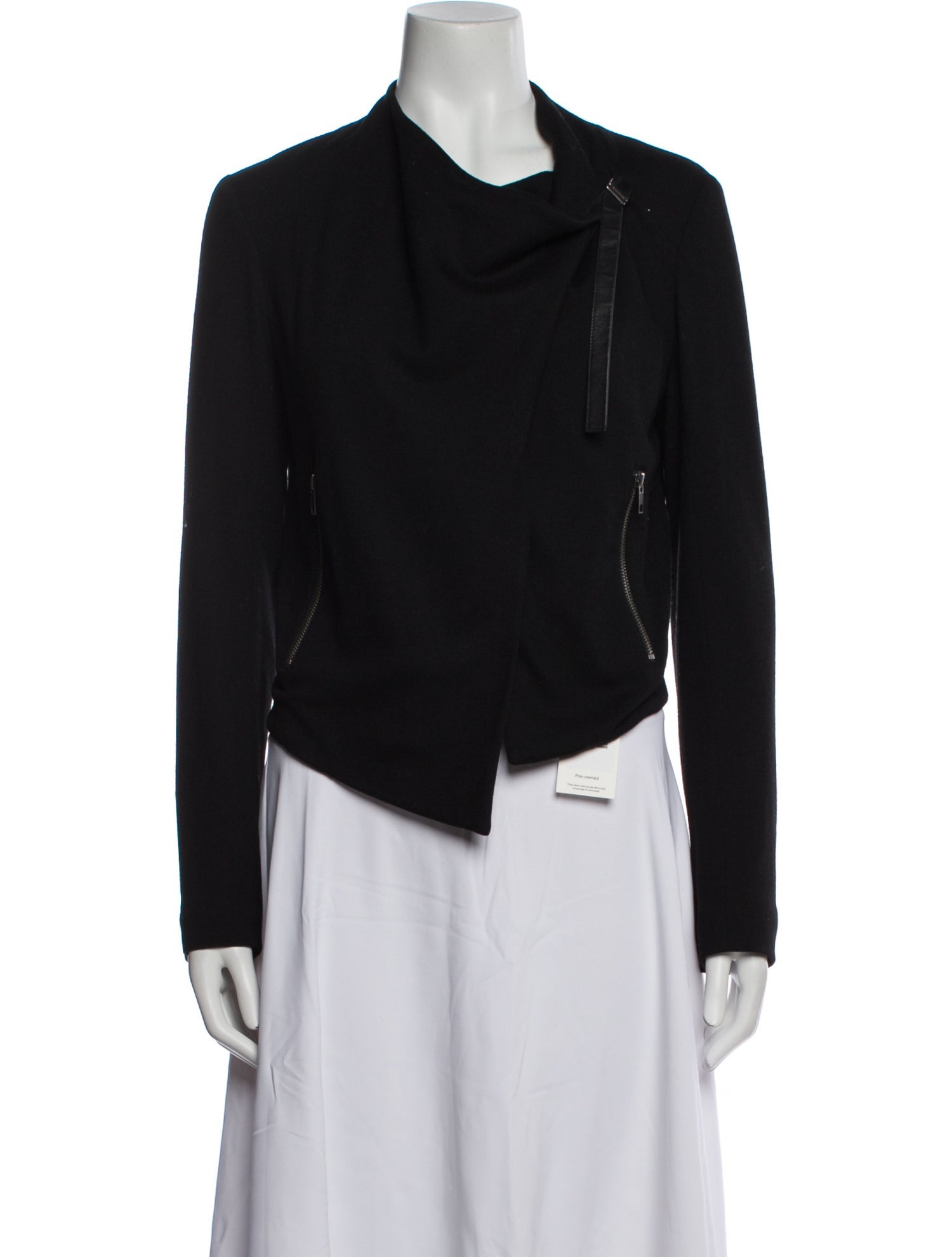 Helmut Lang Wool Biker Jacket