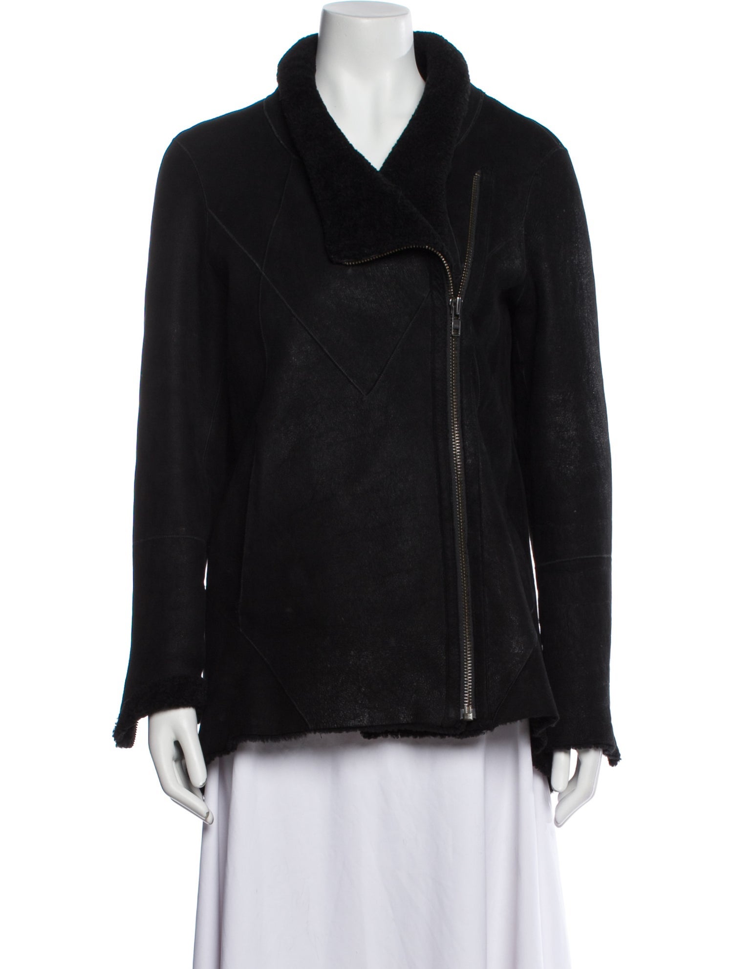 Helmut Lang Lamb Fur Fur Jacket