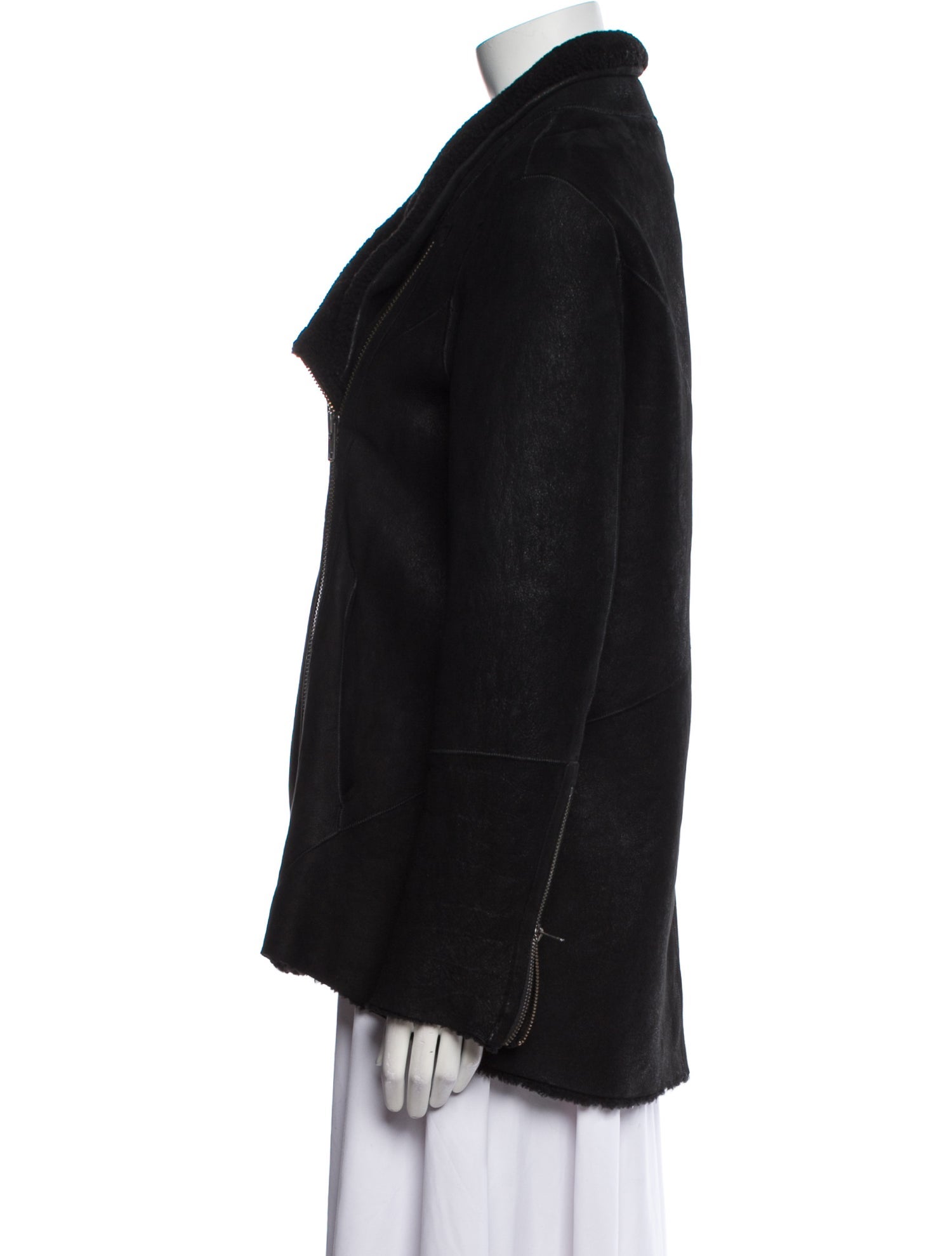 Helmut Lang Lamb Fur Fur Jacket