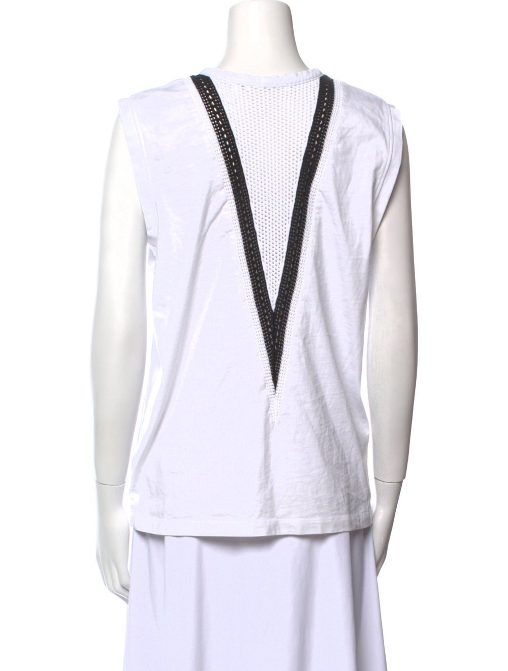 Helmut Lang Tank Top Neutrals Crew Neck - image 3