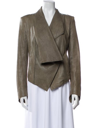 Helmut Lang Leather Blazer