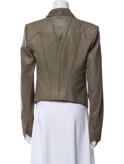 Helmut Lang Leather Blazer