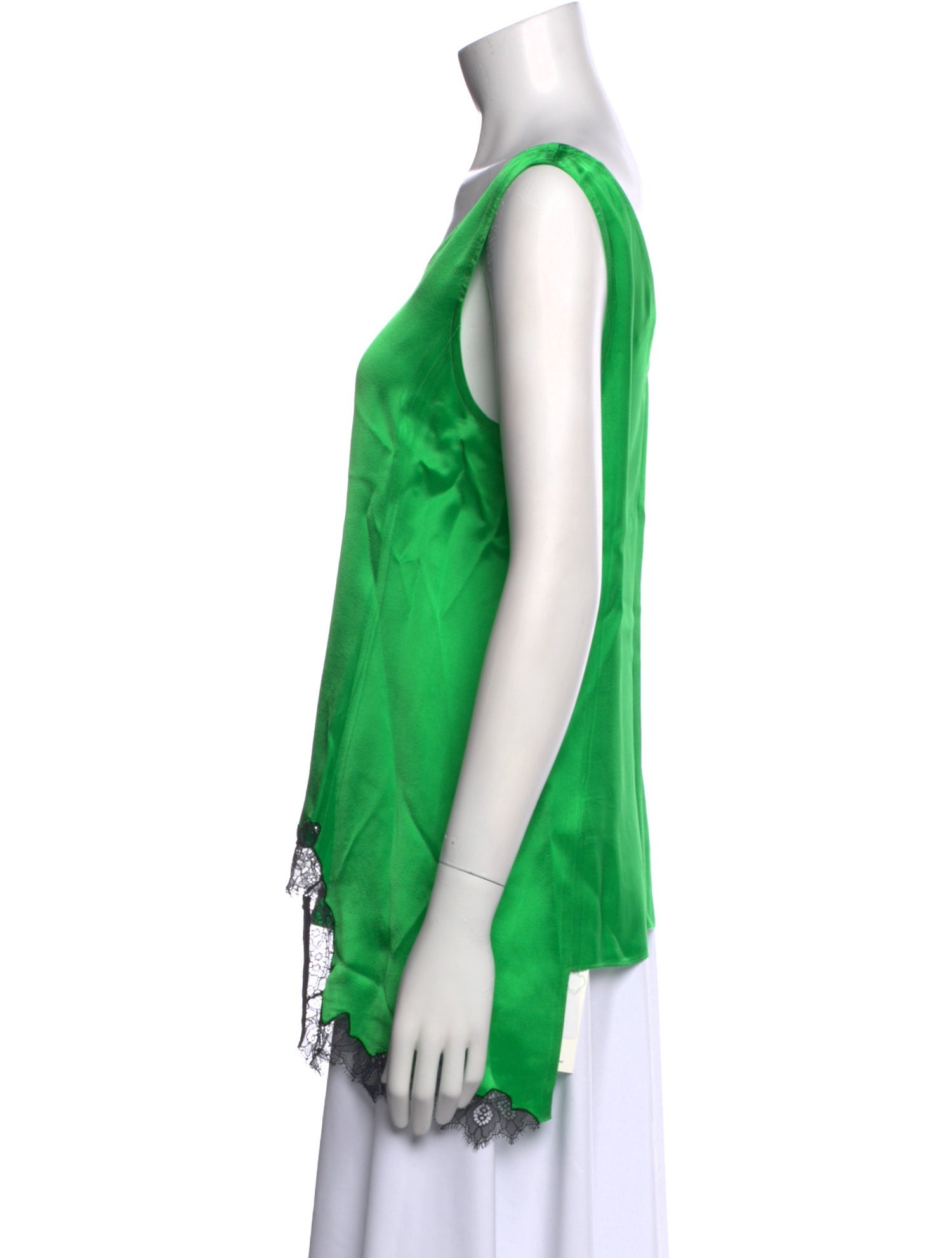Helmut Lang V-Neck Sleeveless Blouse