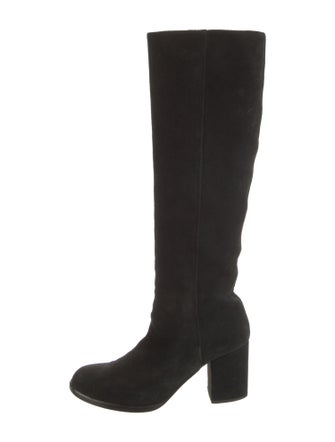 Helmut Lang Suede Boots