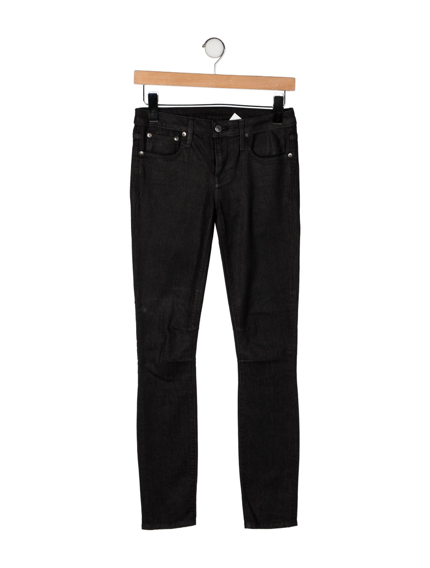 Helmut Lang Mid-Rise Skinny Leg Jeans
