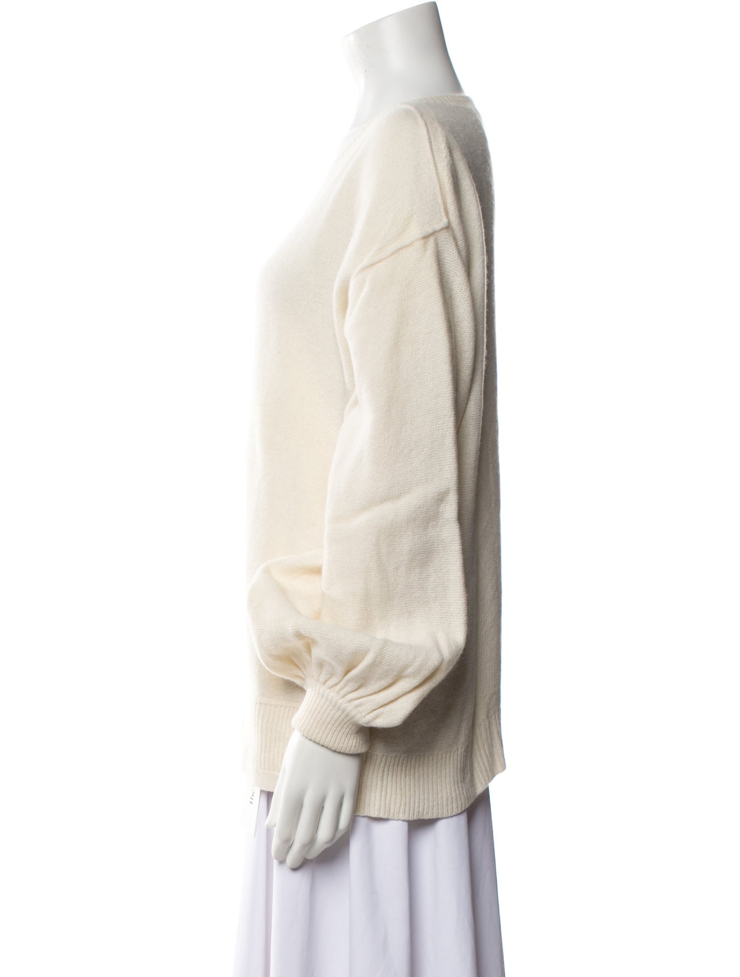 Helmut Lang Wool Scoop Neck Sweater