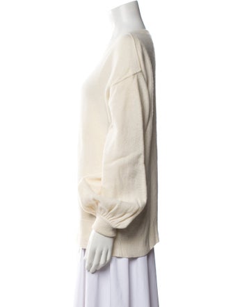 Helmut Lang Wool Scoop Neck Sweater