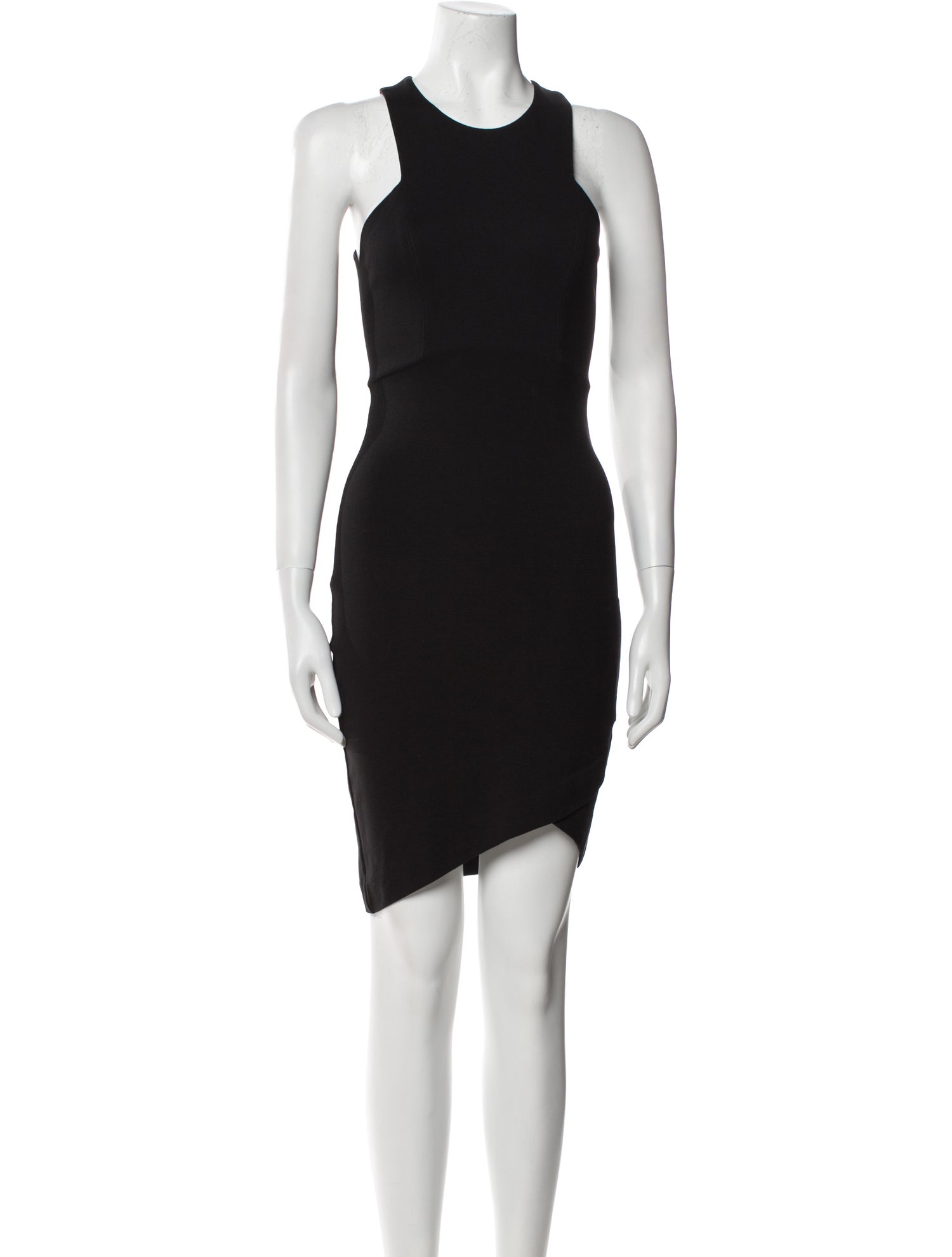 Helmut Lang Crew Neck Mini Dress