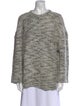 Helmut Lang Printed Crew Neck Sweatshirt