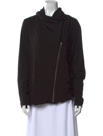 Helmut Lang Cowl Neck Long Sleeve Sweatshirt