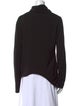 Helmut Lang Cowl Neck Long Sleeve Sweatshirt