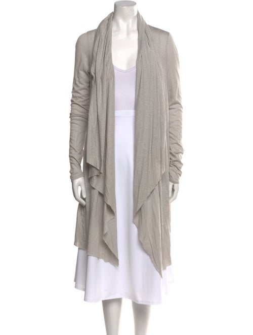 Helmut Lang Silk Open Front Tunic