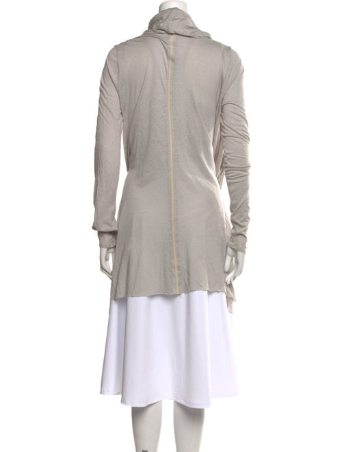 Helmut Lang Silk Open Front Tunic