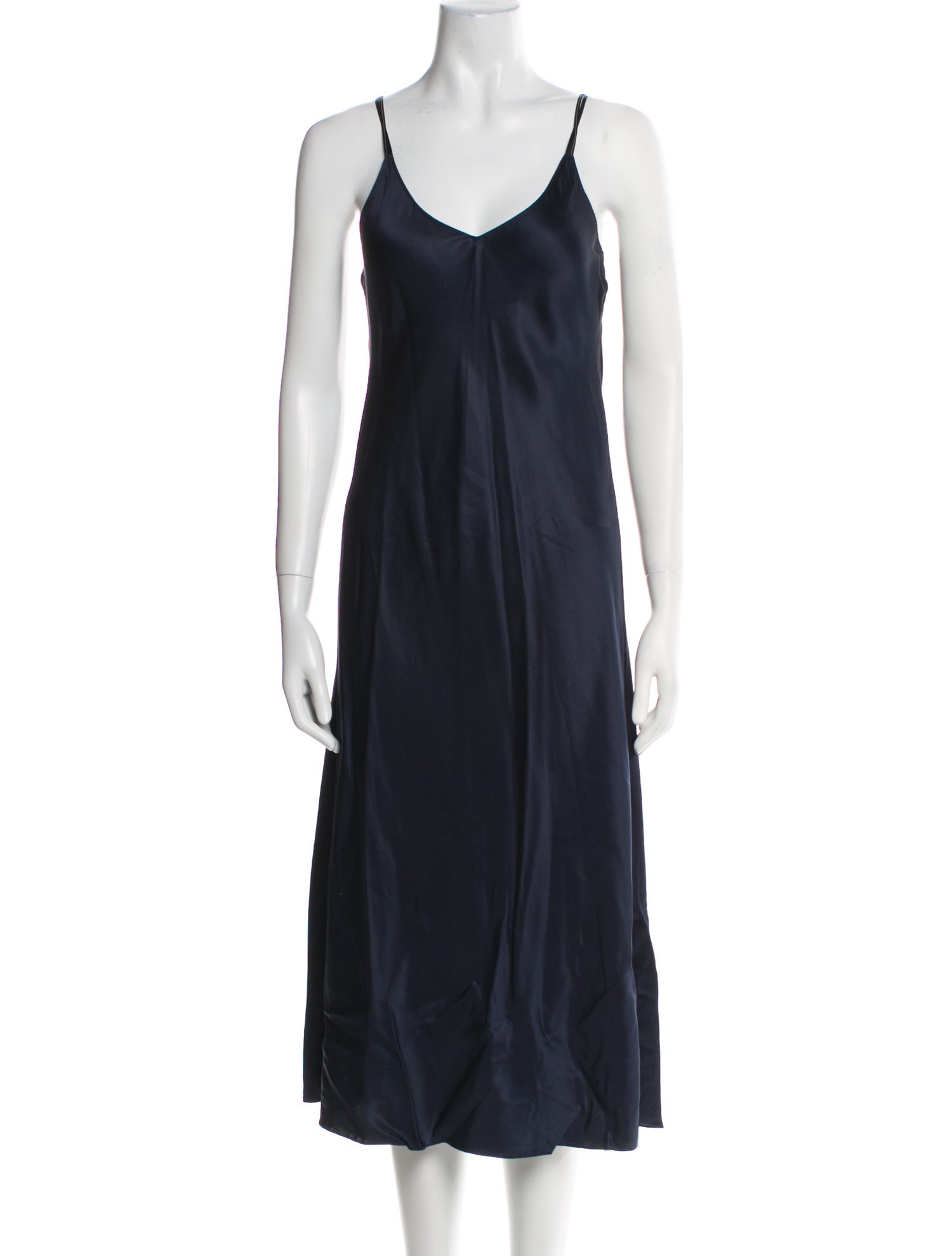 Helmut Lang Silk Midi Length Dress