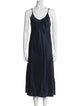 Helmut Lang Silk Midi Length Dress