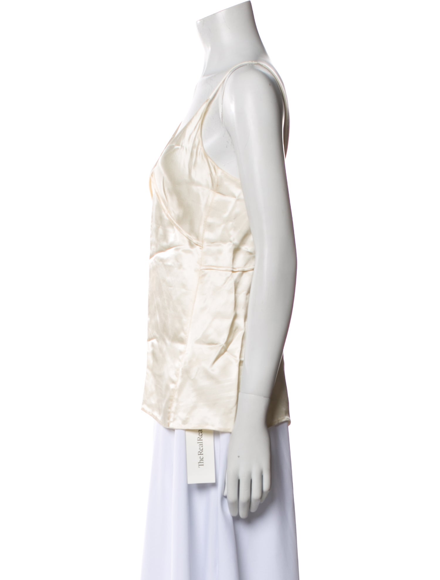 Helmut Lang V-Neck Sleeveless Top