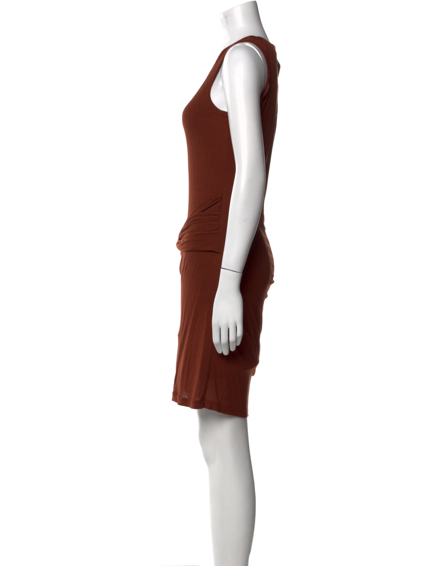 Helmut Lang Scoop Neck Mini Dress