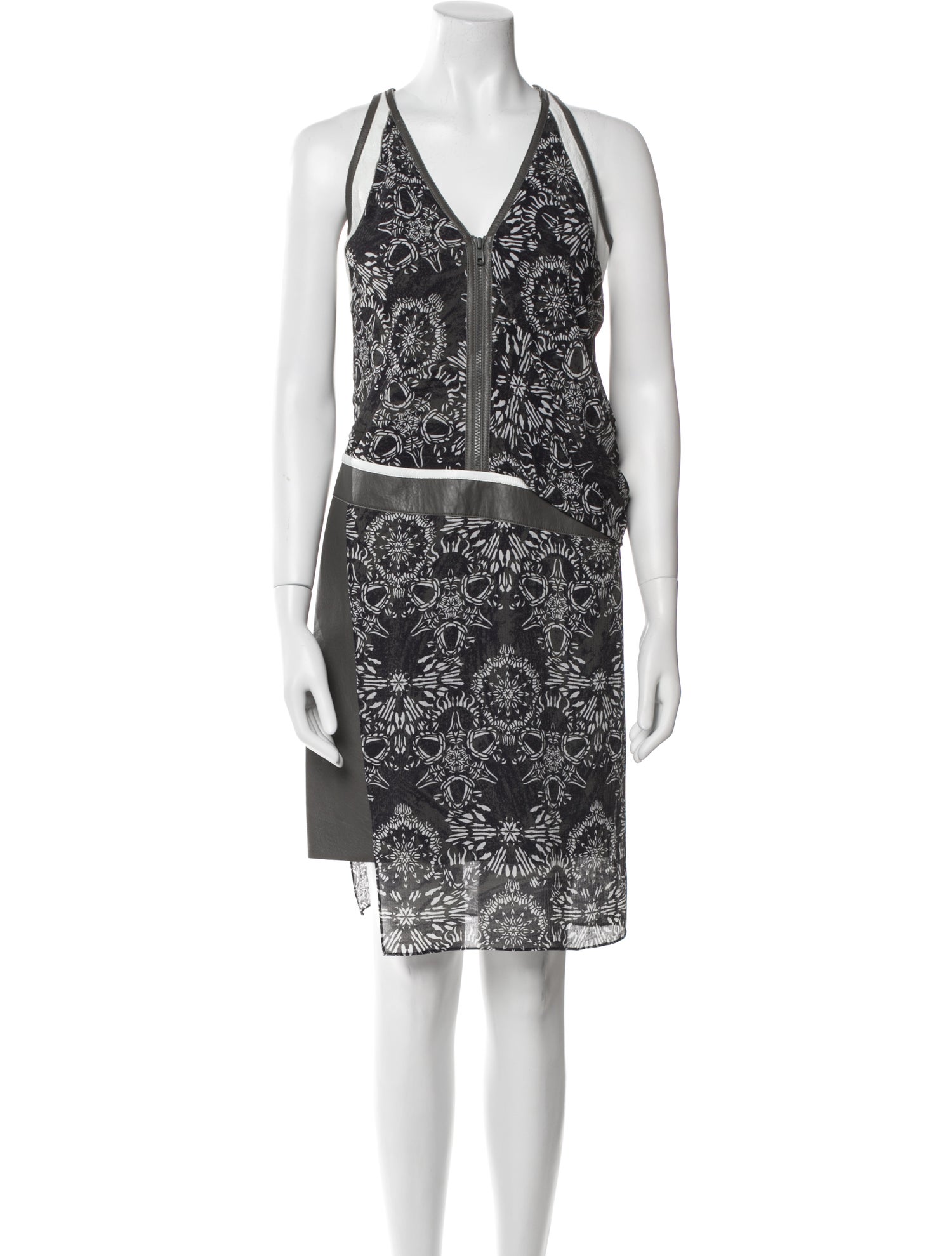 Helmut Lang Printed Mini Dress