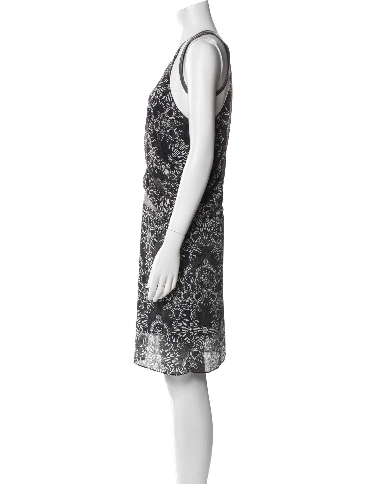 Helmut Lang Printed Mini Dress