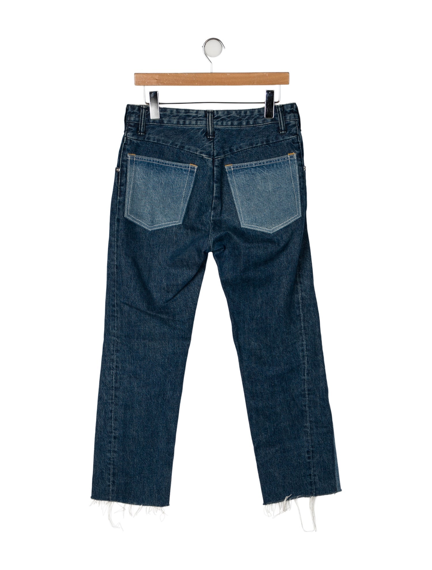 Helmut Lang Mid-Rise Straight Leg Jeans
