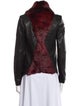 Helmut Lang Leather Fur Jacket