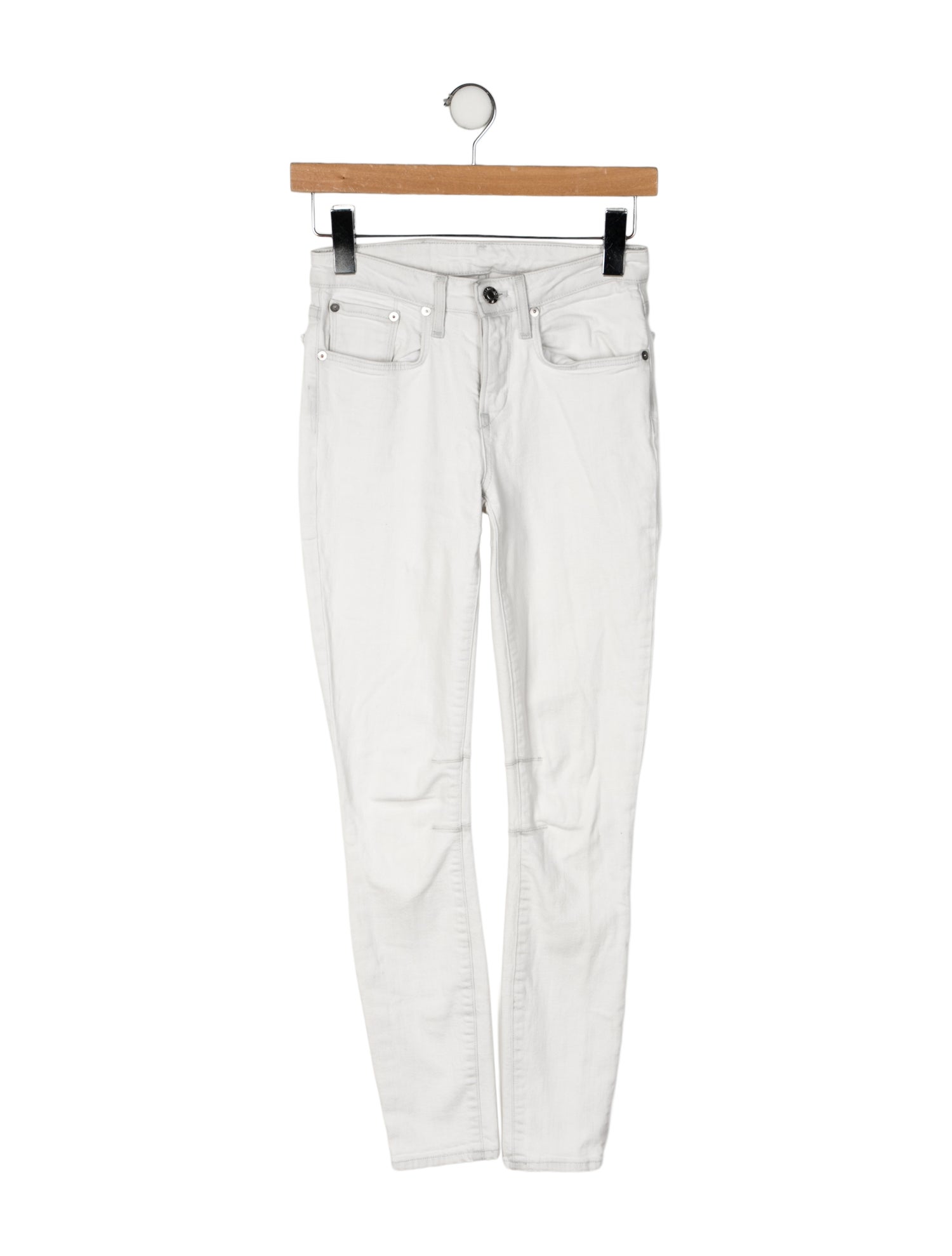 Helmut Lang Mid-Rise Skinny Leg Jeans