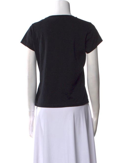 Helmut Lang Graphic Print Crew Neck T-Shirt