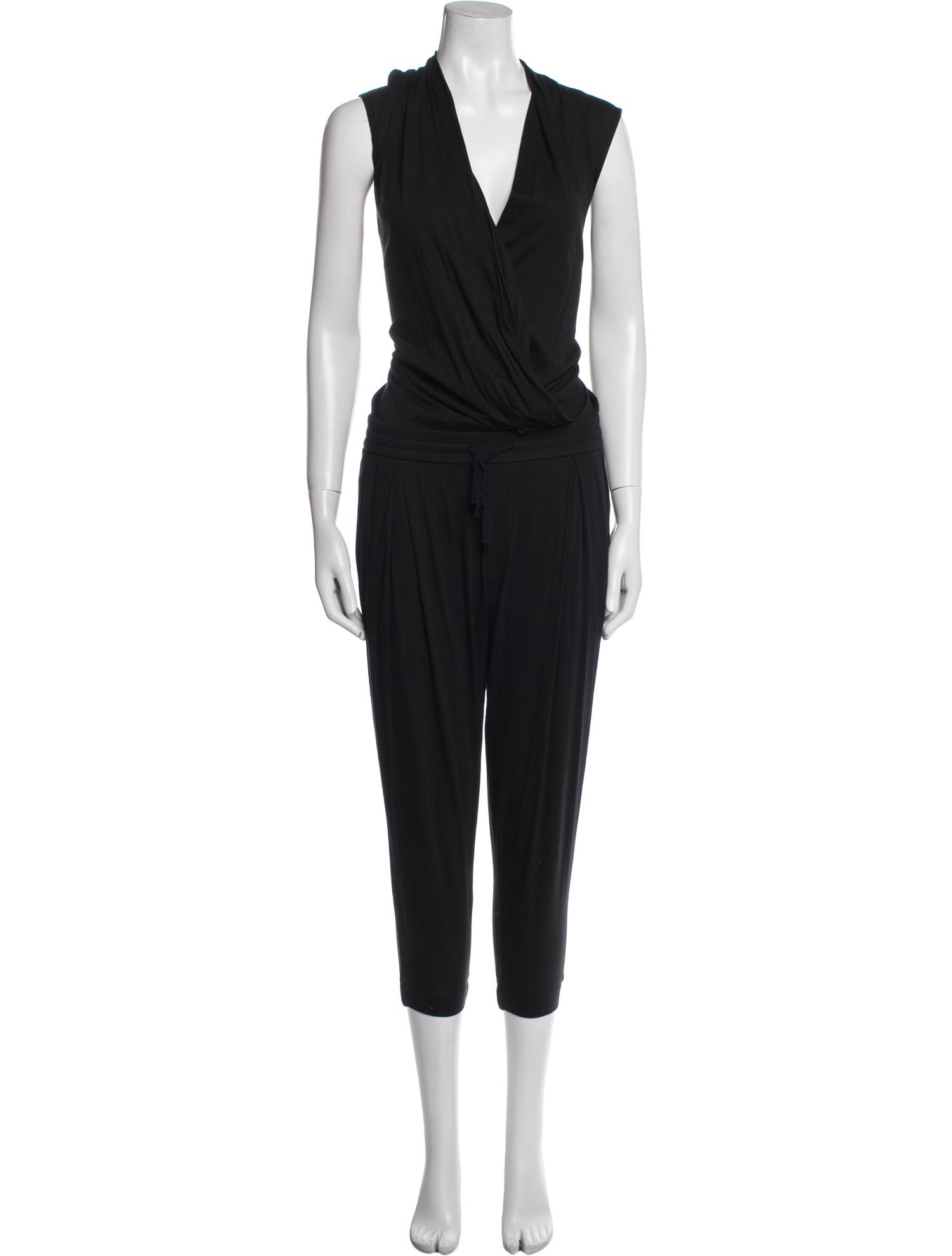 Helmut Lang Plunge Neckline Jumpsuit