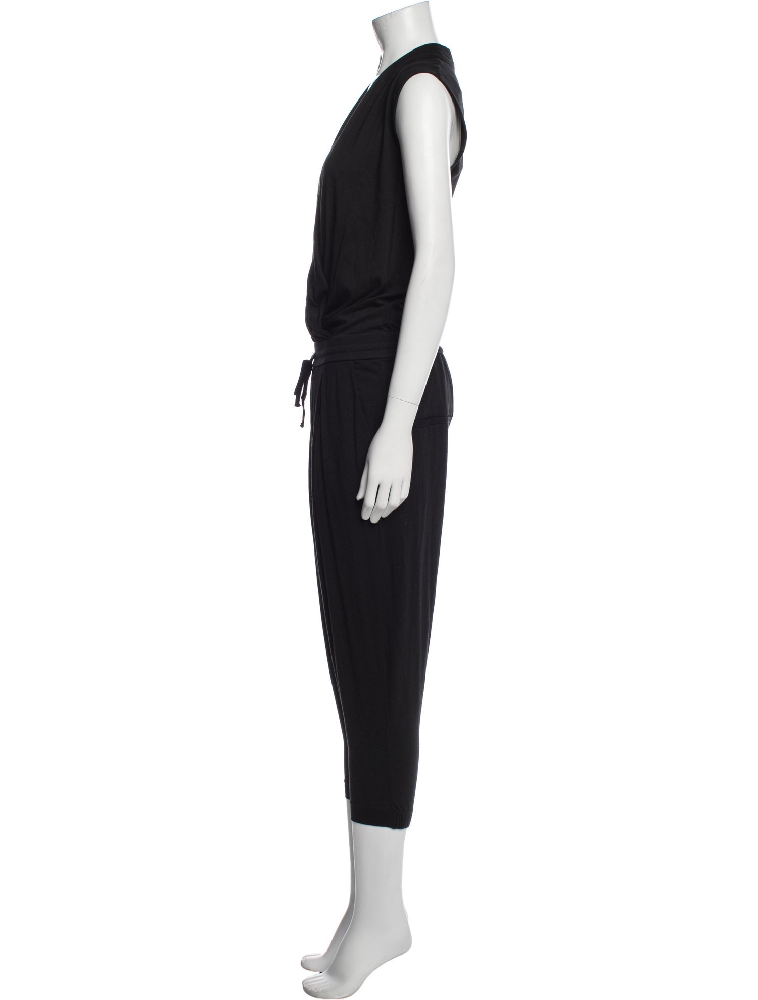 Helmut Lang Plunge Neckline Jumpsuit