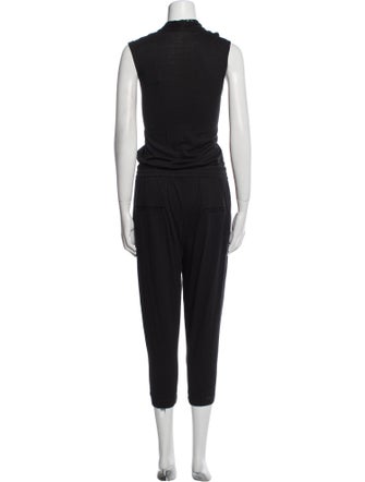 Helmut Lang Plunge Neckline Jumpsuit