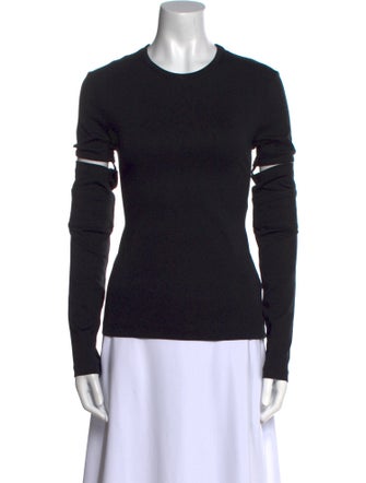 Helmut Lang Crew Neck Long Sleeve Sweatshirt