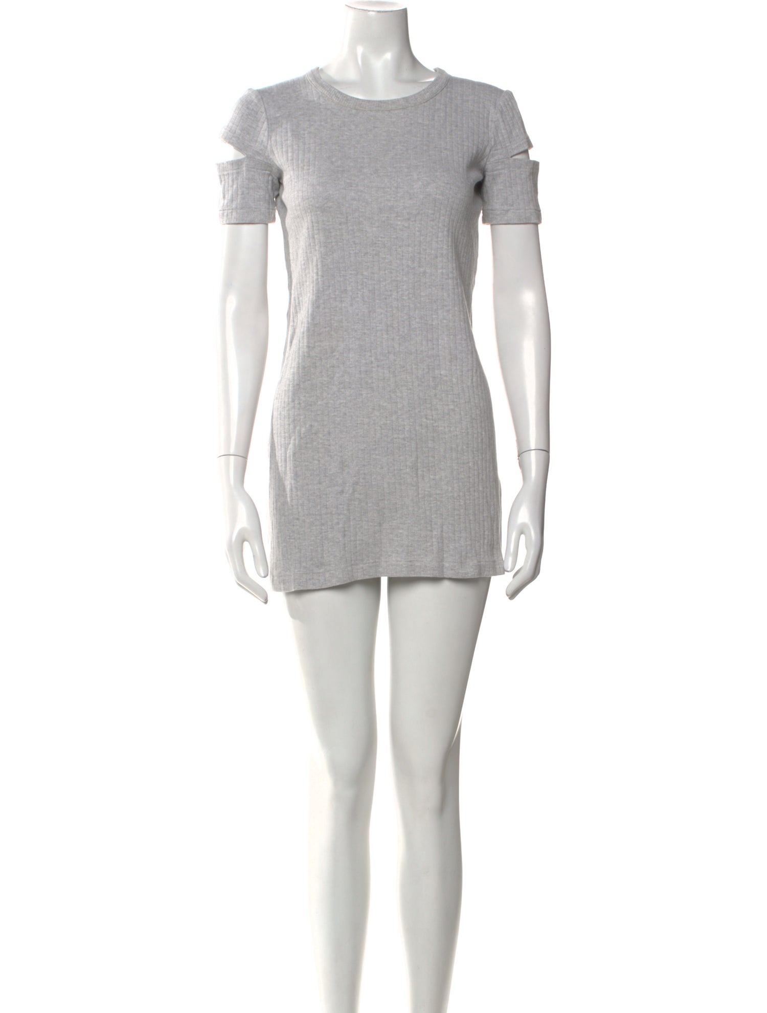Helmut Lang Scoop Neck Mini Dress