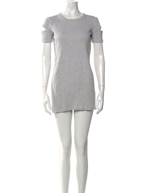 Helmut Lang Scoop Neck Mini Dress