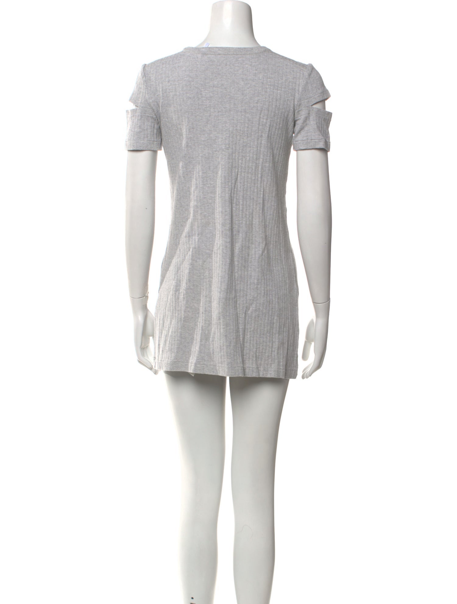 Helmut Lang Scoop Neck Mini Dress