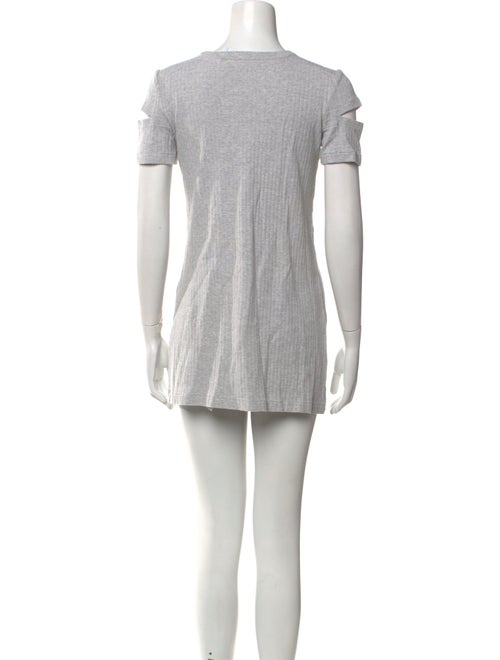 Helmut Lang Scoop Neck Mini Dress