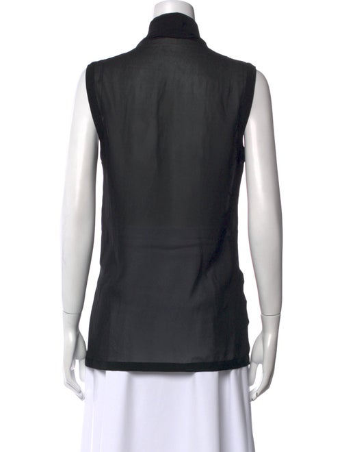 Helmut Lang Silk V-Neck Blouse