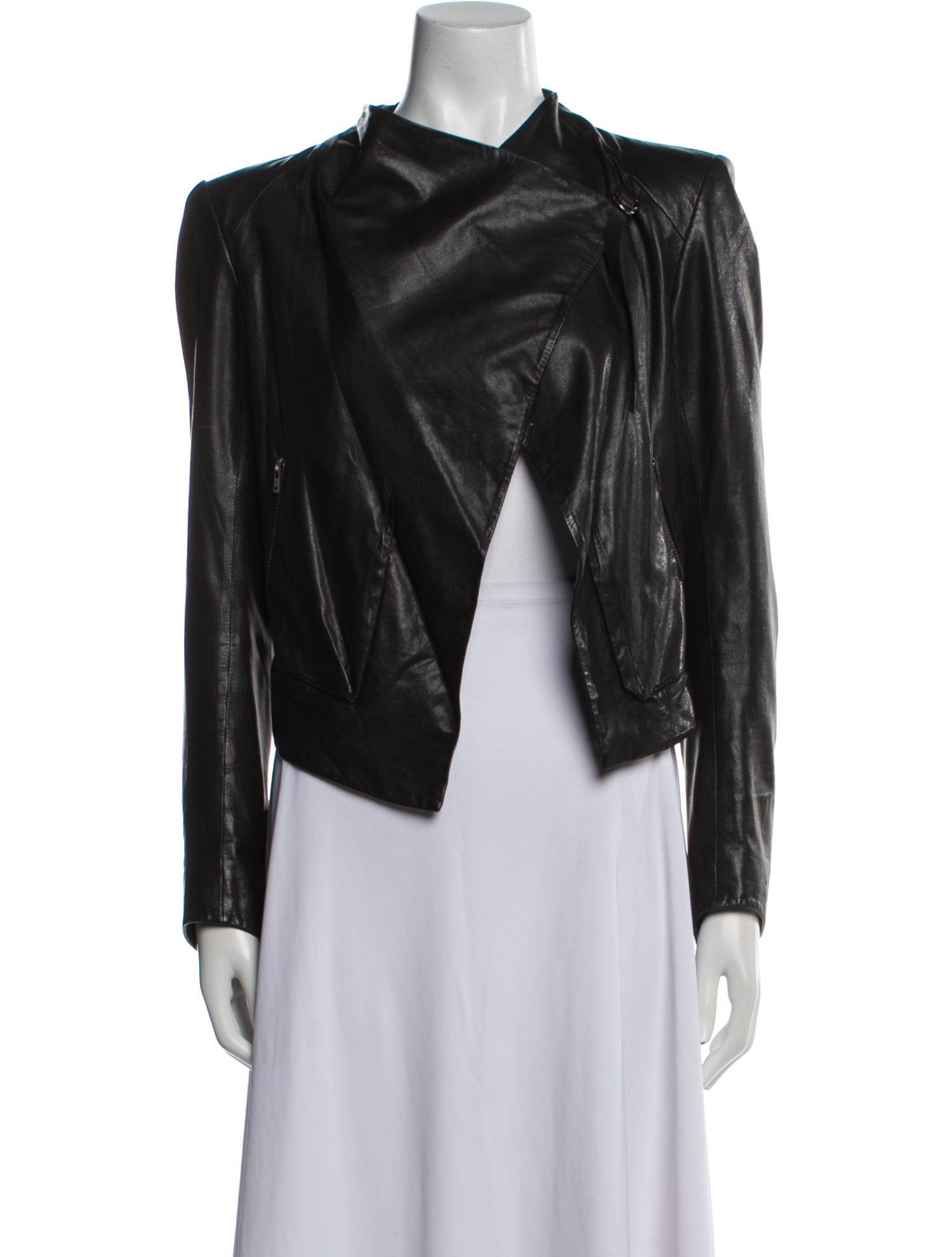 Helmut Lang Lamb Leather Biker Jacket
