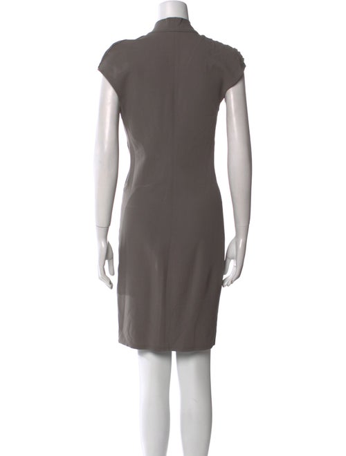 Helmut Lang V-Neck Knee-Length Dress