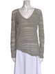 Helmut Lang Tie-Dye Print V-Neck Tunic