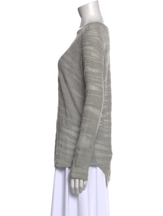 Helmut Lang Tie-Dye Print V-Neck Tunic