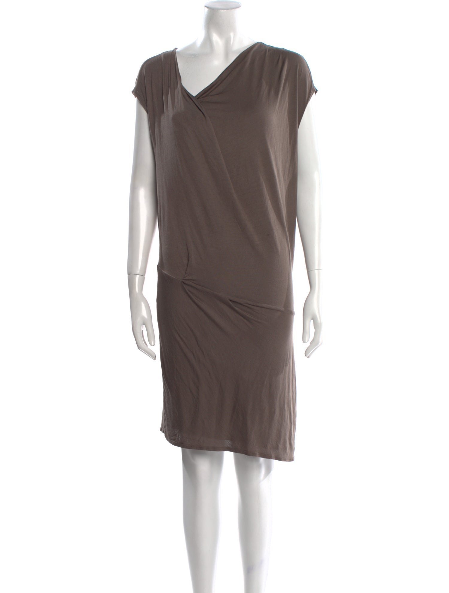 Helmut Lang Silk Knee-Length Dress