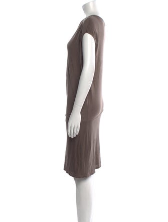 Helmut Lang Silk Knee-Length Dress