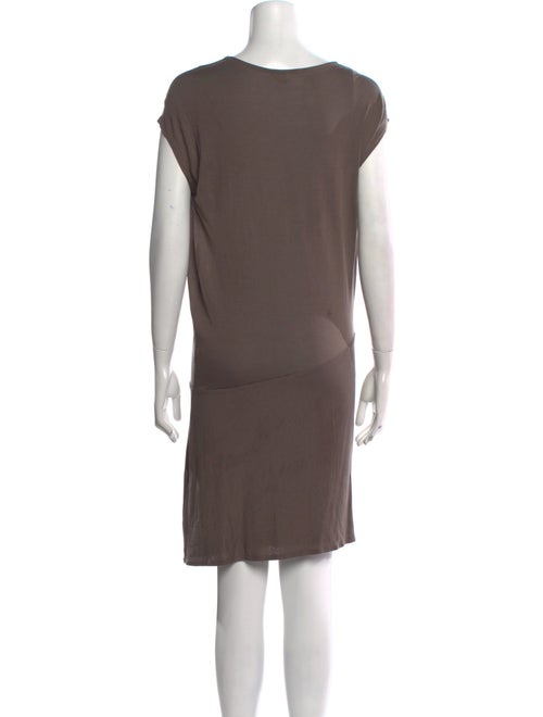 Helmut Lang Silk Knee-Length Dress