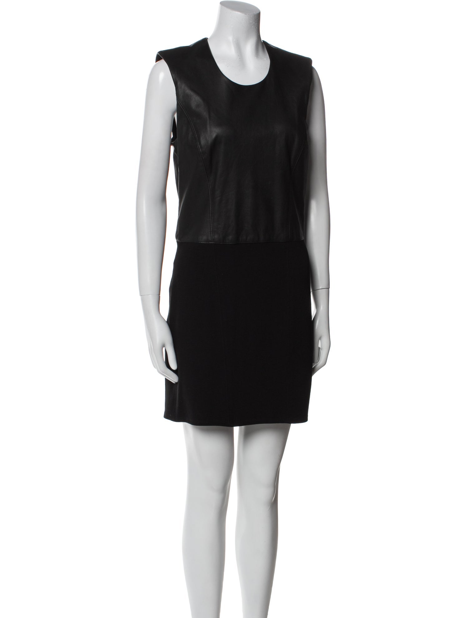 Helmut Lang Scoop Neck Mini Dress