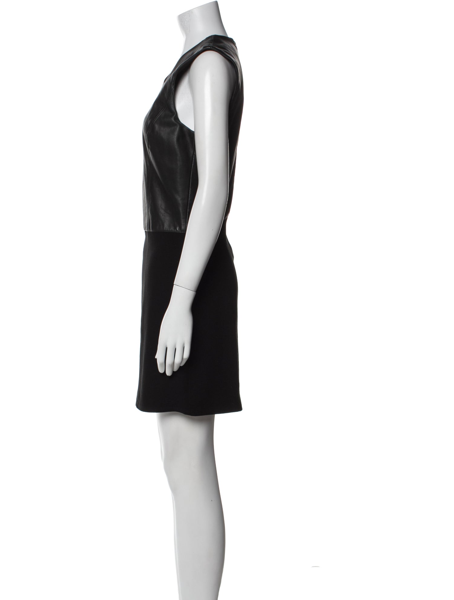 Helmut Lang Scoop Neck Mini Dress
