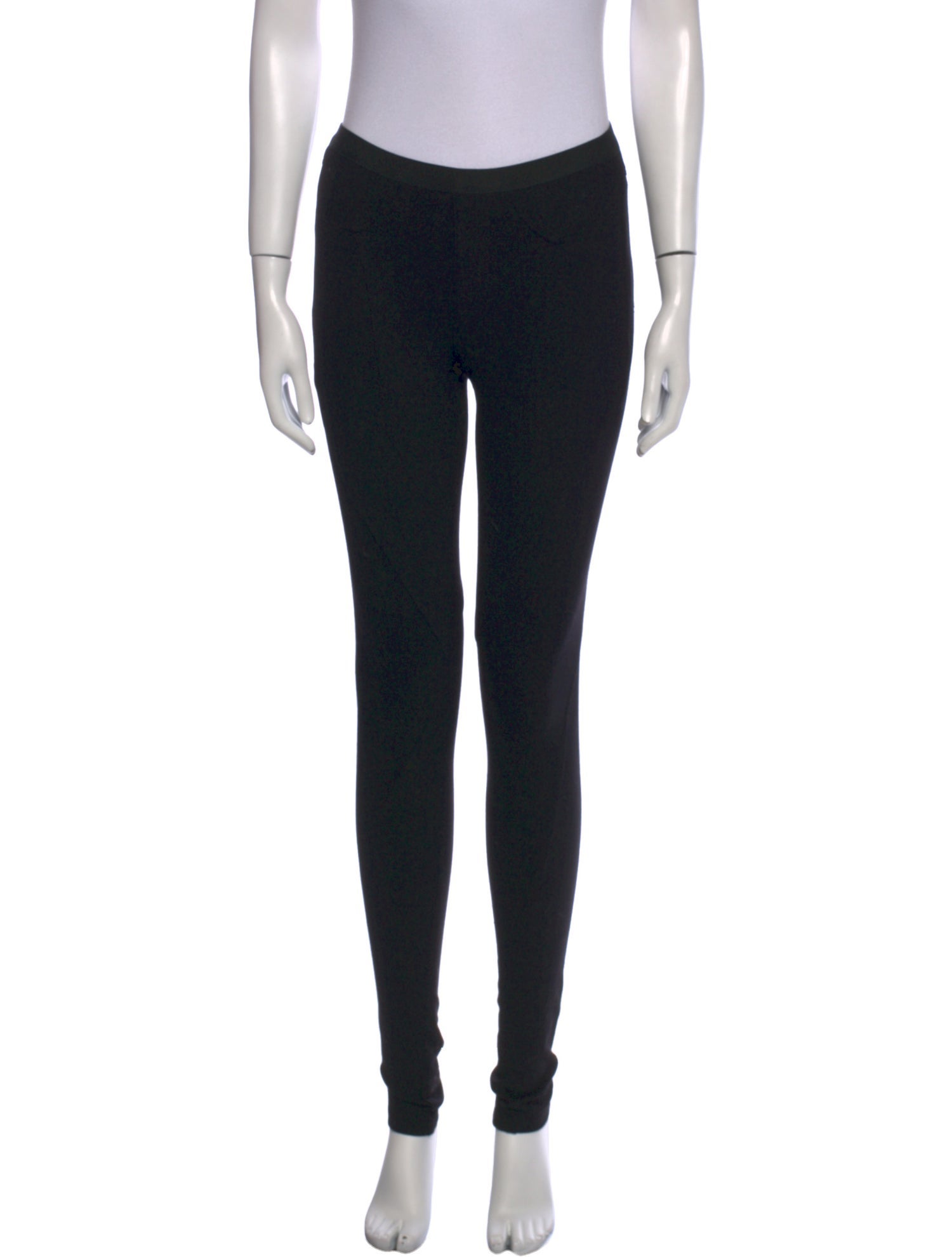 Helmut Lang Virgin Wool Skinny Leg Pants