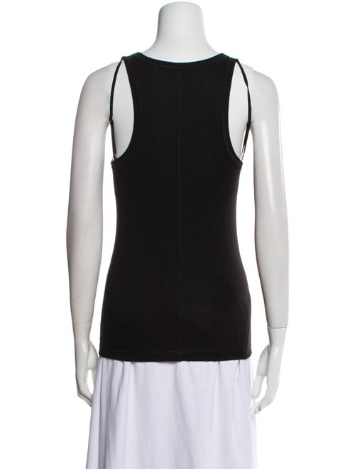 Helmut Lang V-Neck Sleeveless Top